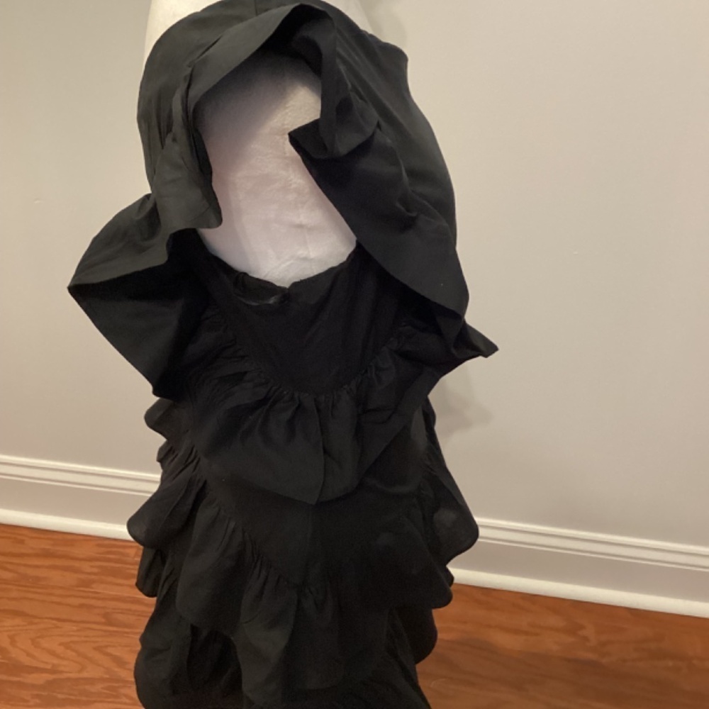 ONE SHOULDER RUFFLE MiniDress - Picture 8 of 9